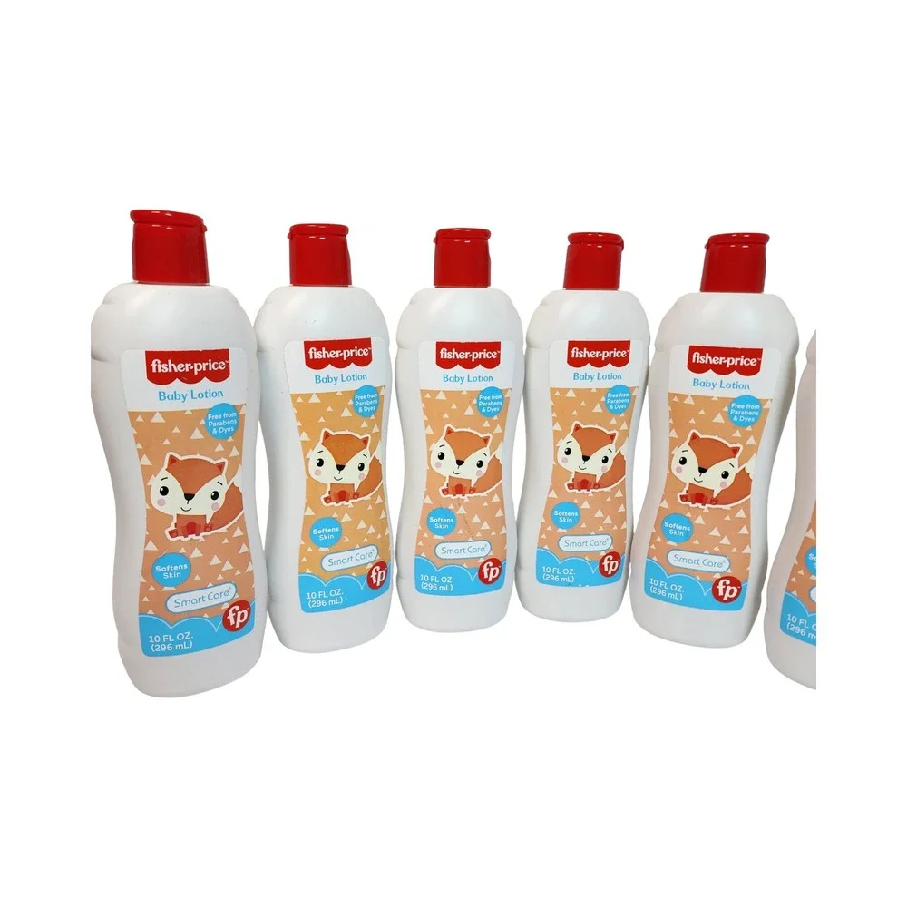 Fisher Price Baby Lotion 8 Smart Care Softens Skin Gentle 10oz Bottles Lot